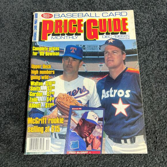 Baseball Card Price Guide Set of 4 Vintage Magazines w/ Card Inserts - 1998-1990 - Picture 5 of 16